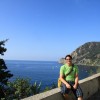 Ich in Monterosso al Mare