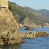 Vernazza von Monterosso aus gesehen